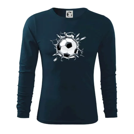 Futbalová lopta v triku