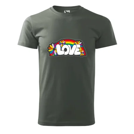 Love s dúhou v pozadí