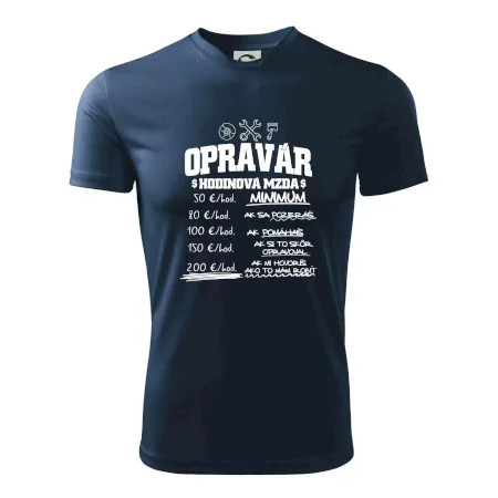 Hodinová mzda - opravár