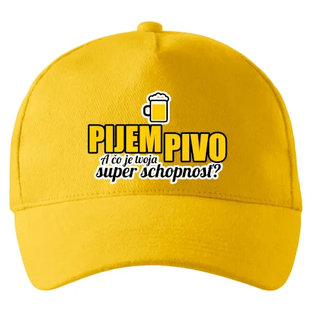 Pijem pivo - tvoja super schopnosť - rovný