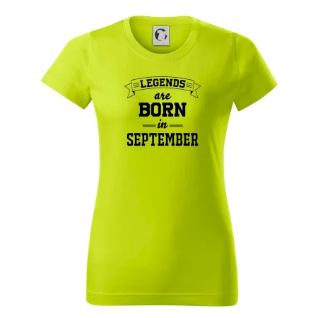 Legends are born in September