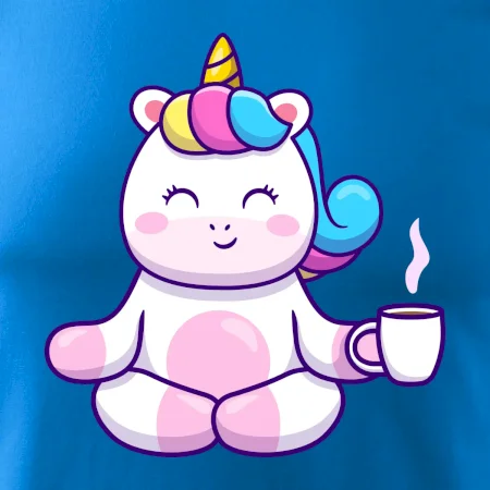 Yoga - jednorožec káva