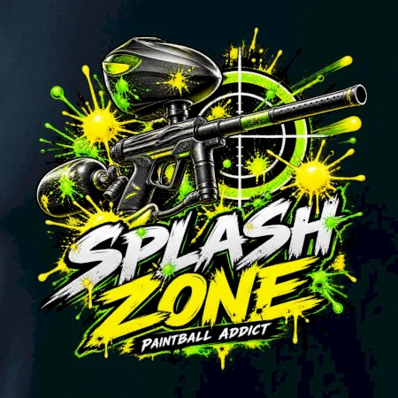 Neónový zásah – Splash Zone paintball