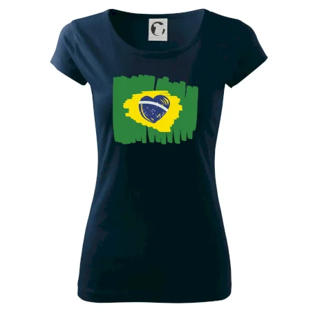 Brazília vlajka srdca