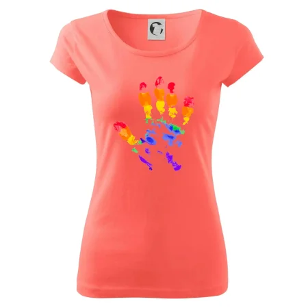 LGBT hand print