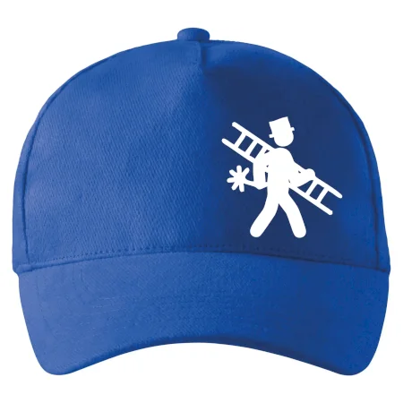 Kominík logo + nápis na zádech
