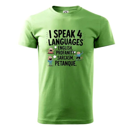 I speak 4 language - Petanque