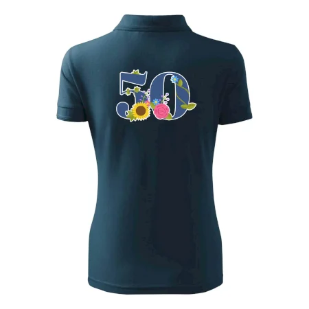 Kvetinové číslo kreslené - 50