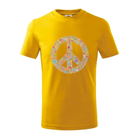 Peace symbol lístočky