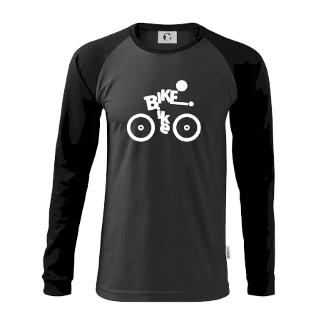 Bike nápis postava