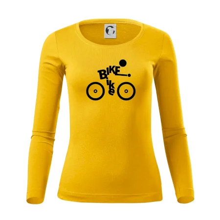 Bike nápis postava