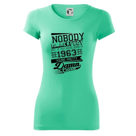 Nobody is perfect - 1963