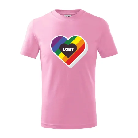 LGBT srdce dúhové