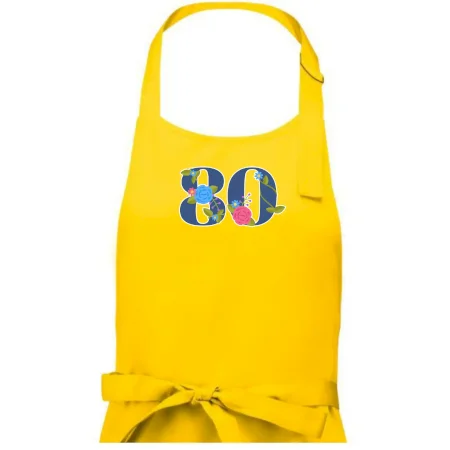 Kvetinové číslo kreslené - 80