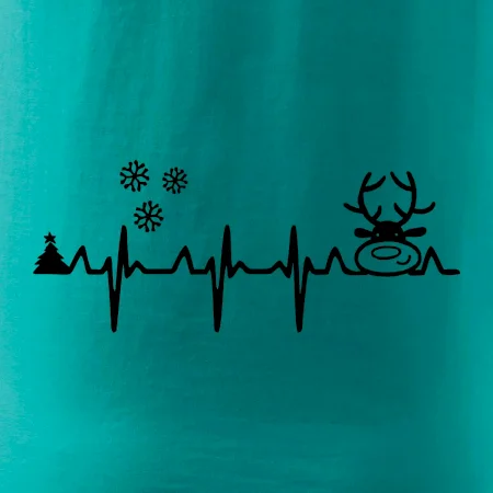 EKG Vianoce Vločky a sob