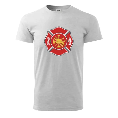 Fire department logo červené
