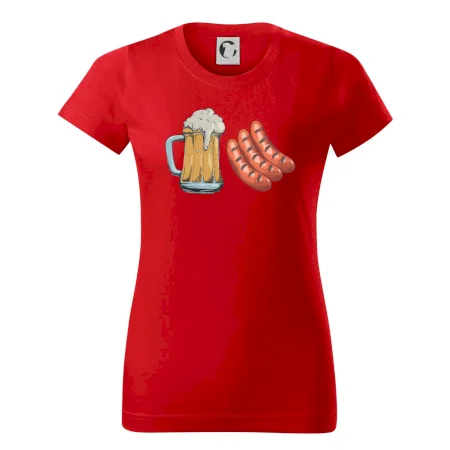 Pivo a klobása