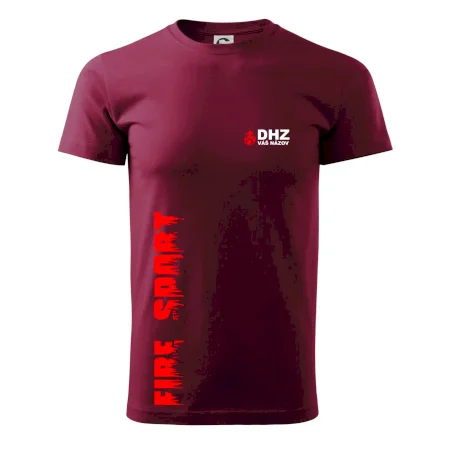 DHZ (oheň, firesport, názov sboru - vlastný nápis)