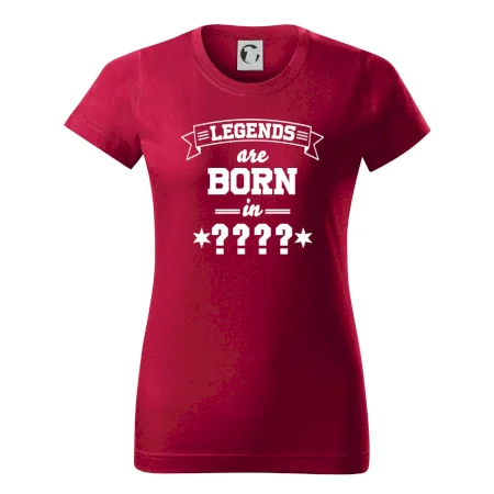 Legends are born in vlastný ročník