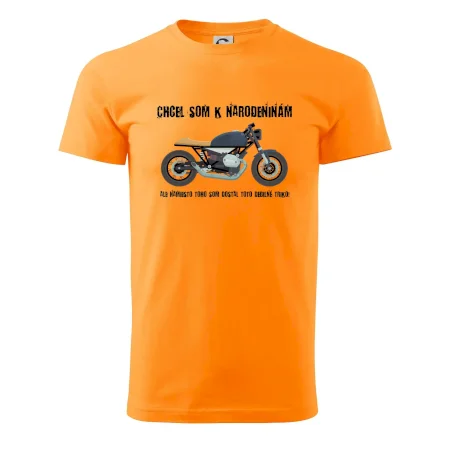 Chcel som motorku - narodeniny
