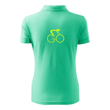 GO - Fluo cyklista malý