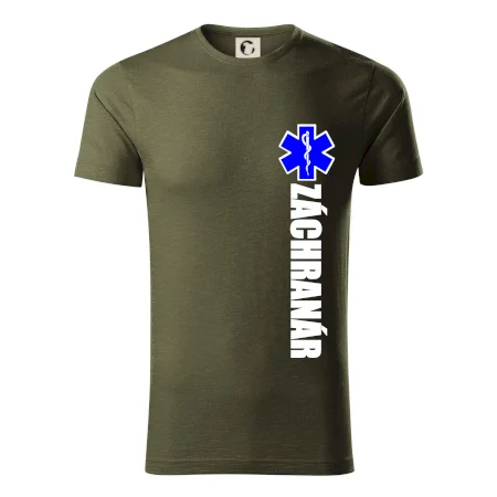 Nápis Záchranár + hviezda