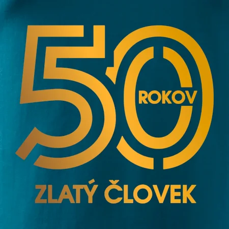 50 rokov zlatý človek
