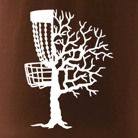 Disc golf pozor strom