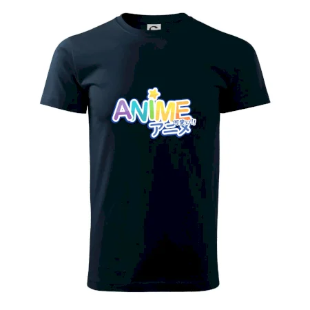 Anime nápis dúhový