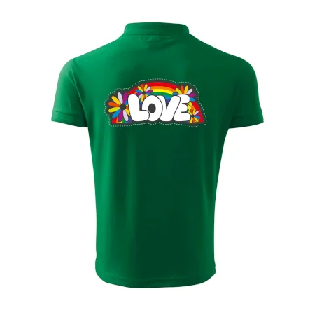 Love s dúhou v pozadí