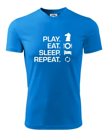 Eat sleep play - šach