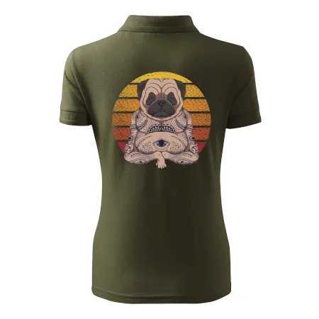 Yoga meditace - pug