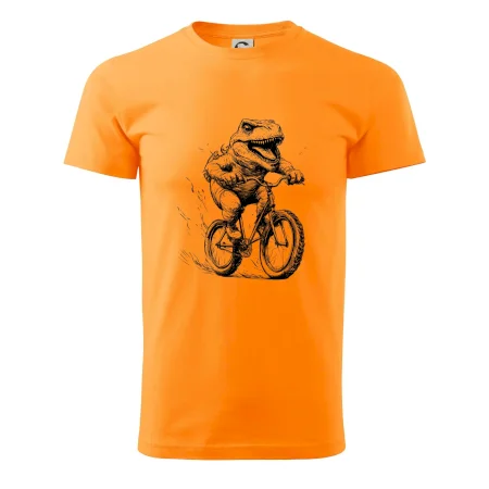 Naštvaný Dinosaurus na bicykli