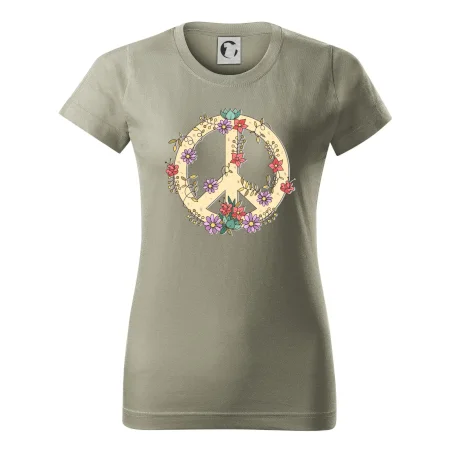 Peace symbol pieskový