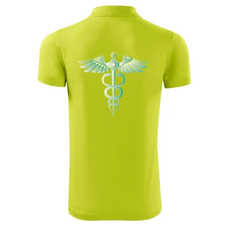 Hrdinovia zdravotníctva - logo (Pecka design)