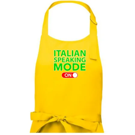 Italian speaking mode - ON