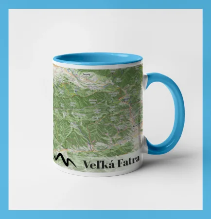 Hrnček mapa Veľká Fatra