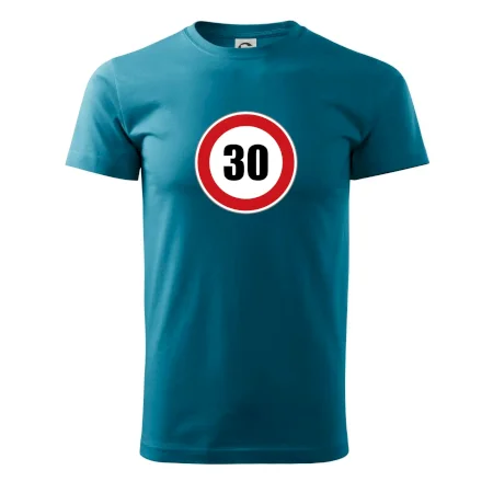 Dopravná značka - obmedzenie rýchlosti 30
