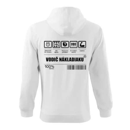 Čiarový kód - Vodič nákladiaku