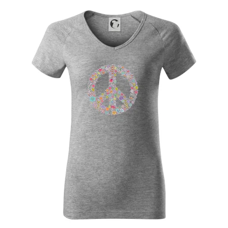 Peace symbol lístočky