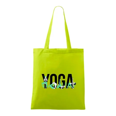 Yoga nápis farebný