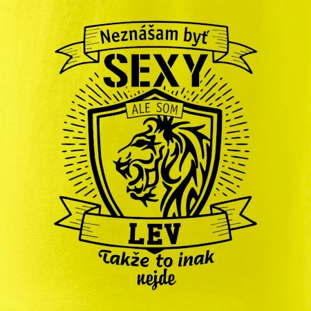 Neznášam byť sexy - Lev