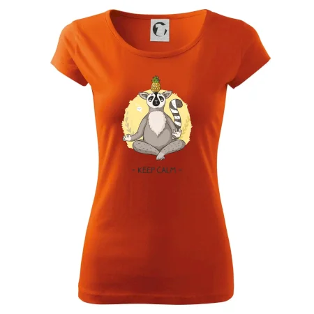 Yoga - keep calm kreslený