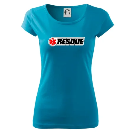 Záchranár rescue kríž červený