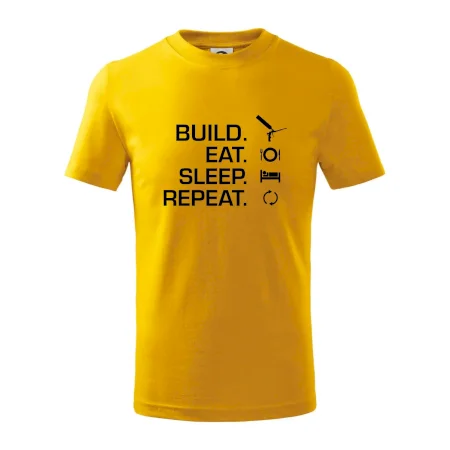 Build eat sleep repeat - montážna pena