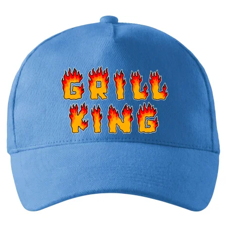 Grill King ohnivý nápis