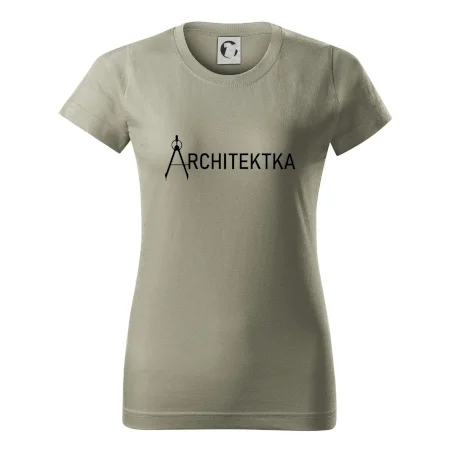 Architektka nápis