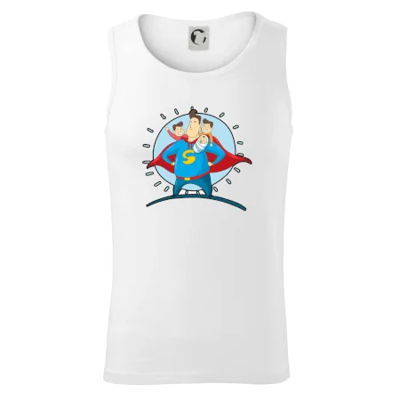 Táta superman - kluk, kluk a dítě