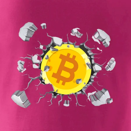 Bitcoin v tričku