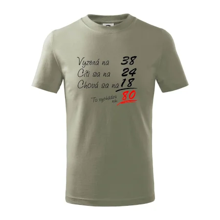 Vyzerá, cíti sa, chová sa - 80 rokov